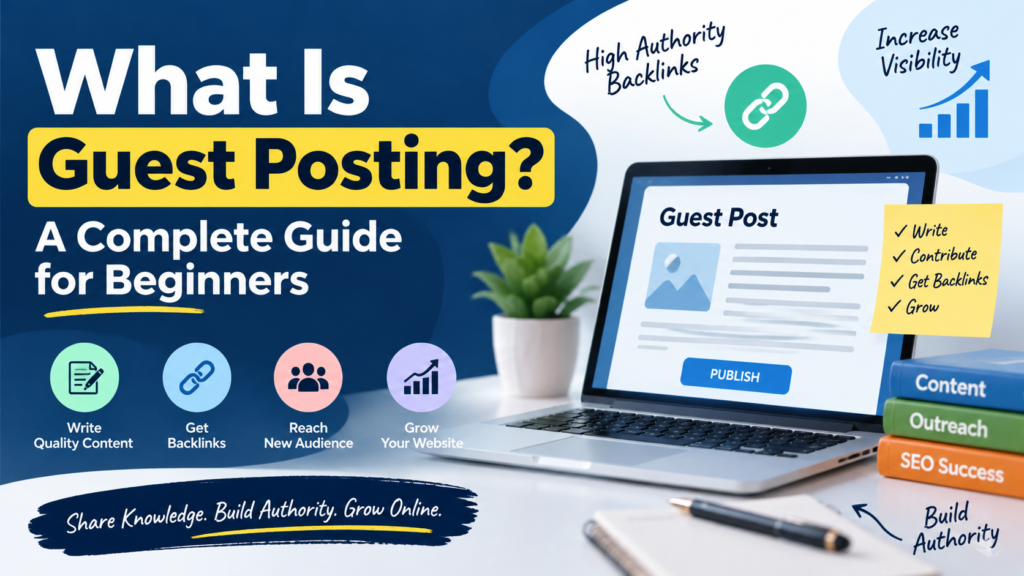 what is guest posting? a complete guide for beginners