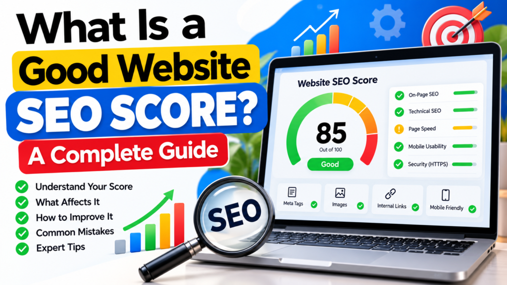good website seo score